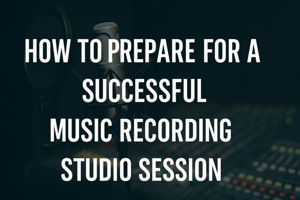 How to Prepare for a Successful Music Recording Studio Session